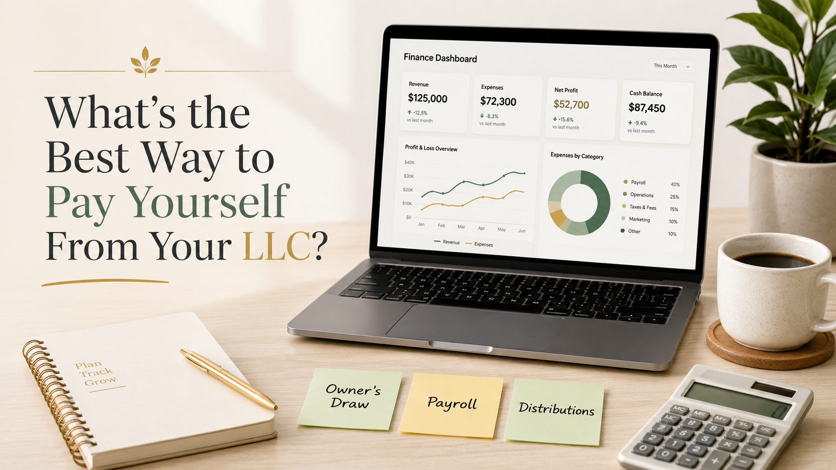 How do you pay yourself from an LLC