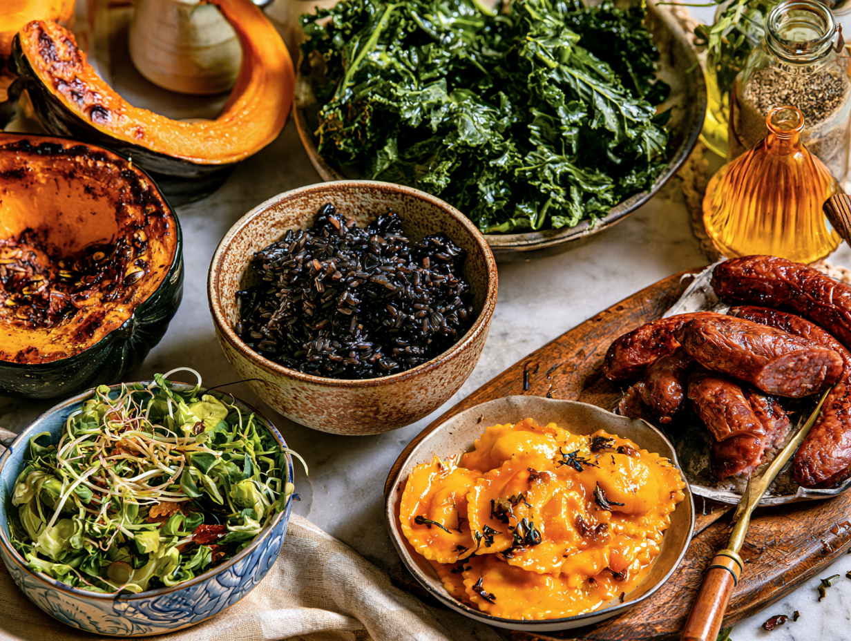 A Naturally Spooky Halloween Dinner